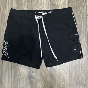 Oneil Womens Size 9 Shorts In Black